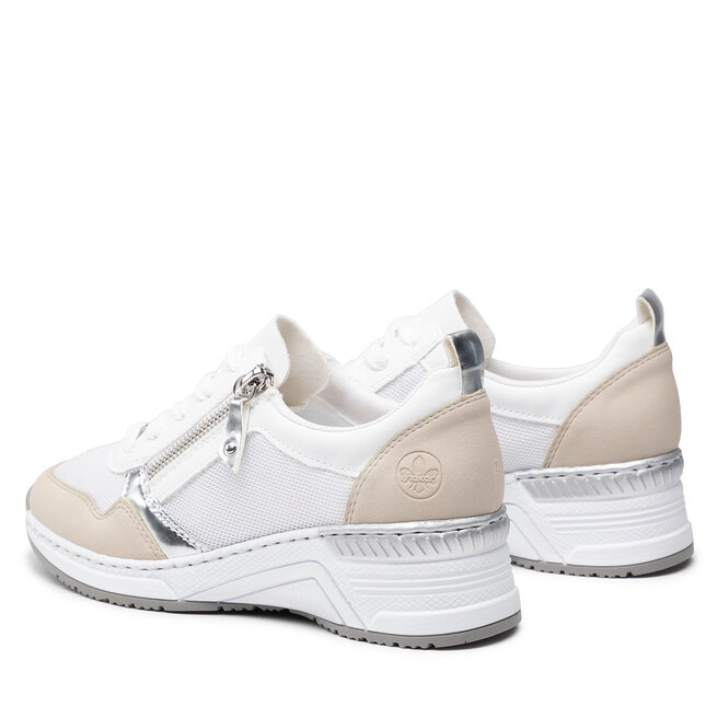 Rieker Sneakers Rieker N4331-80 Weiss Kombi