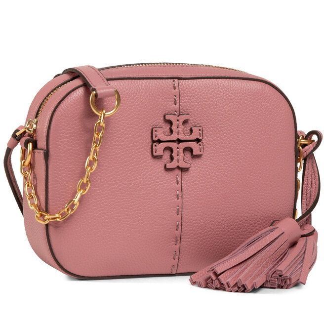 Torebka Tory Burch Mcgraw Camera Bag 64447 Różowy