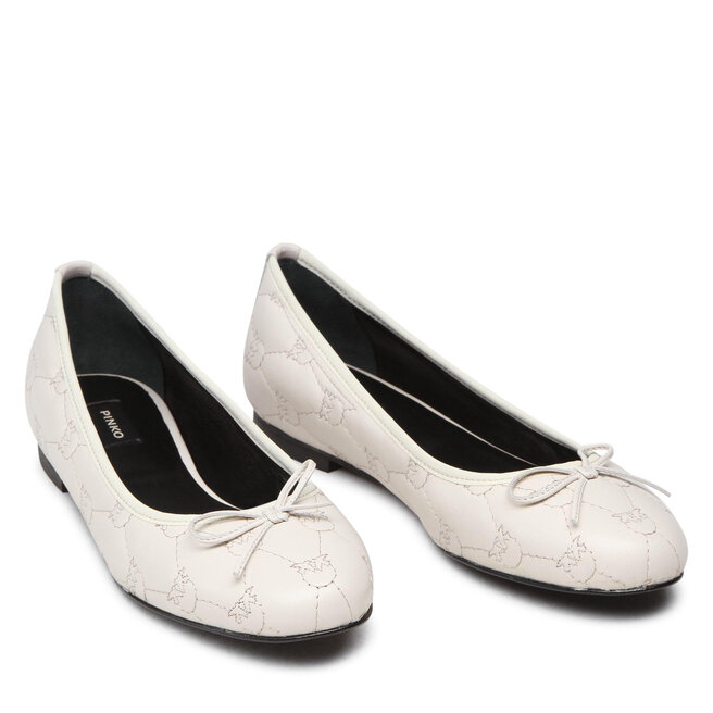 Pinko Балеринки Pinko Chantal Ballerina PE 22 BLKS1 1H211L Y86L White C03