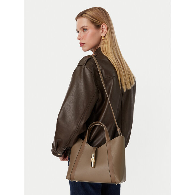 Torebka Furla Goccia S WB01789 BX3353 CN 4903S Szary -