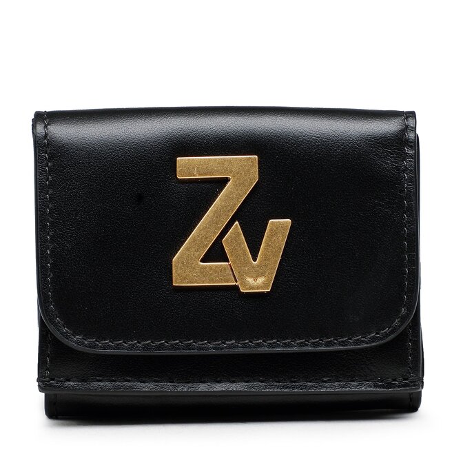 Mały Portfel Damski Zadig&Voltaire Zv Initiale Lw Trifold Wa - Czarny