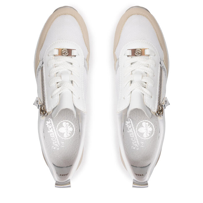 Rieker Sneakers Rieker N4331-80 Weiss Kombi