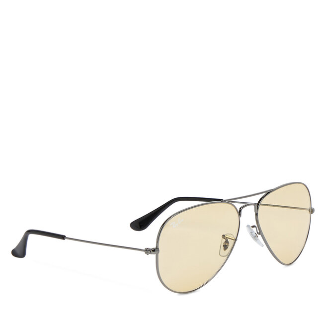 Okulary przeciwsłoneczne Ray-Ban Aviator 0RB3025 004/R6 Żółty - kobiece