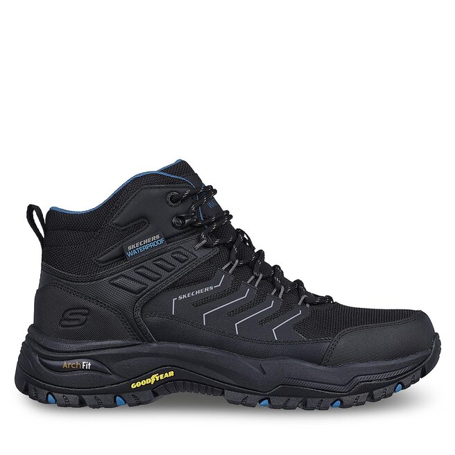 Skechers Bakancs Skechers Arch Fit Dawson Raveno 204634/BLK Black