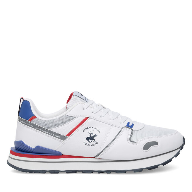 Sneakersy Beverly Hills Polo Club - Biały