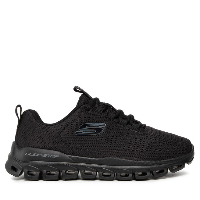 Sneakersy Skechers Fasten Up - Czarny