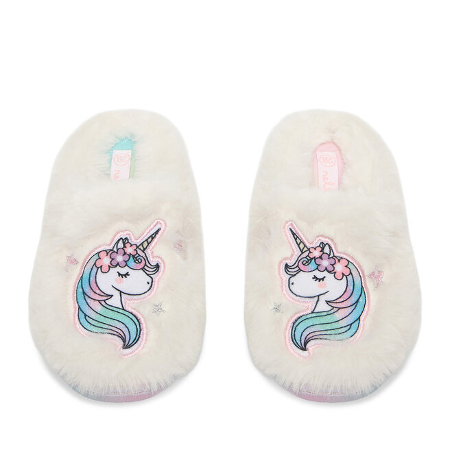 Kapcie Nelli Blu 22DR1189 Biały - dziewczęce