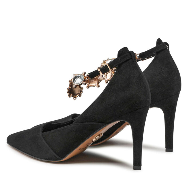 Baldowski Stilettos Baldowski D03803-2835-002 Zamsz czarny