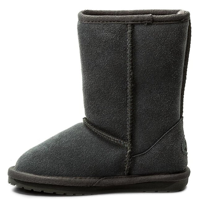 EMU Australia Boty EMU Australia Wallaby Lo K10102 Charcoal/Anthracite