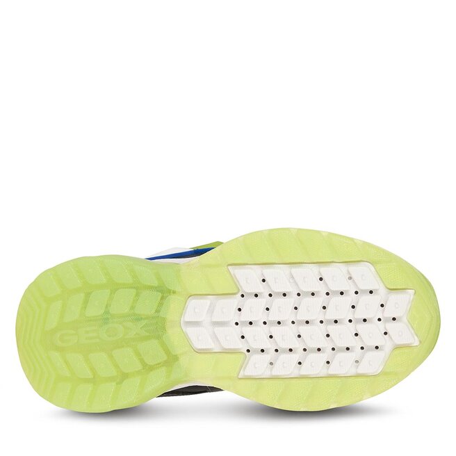 Geox Sportcipő Geox J Spaziale Boy J36CQA 0BU11 C0802 DD Black/Lime