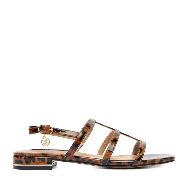 Sandały Nine West CEO-R26SS01558 Brązowy - kobiece