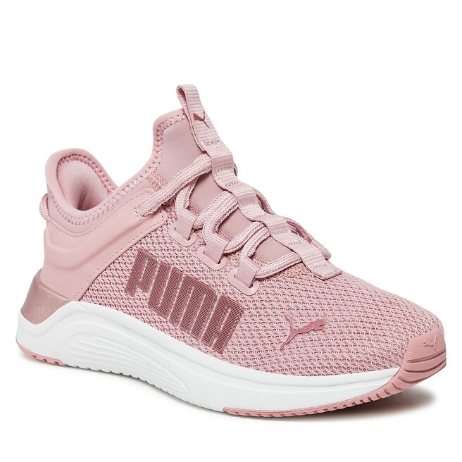 Rose gold and white pumas hotsell