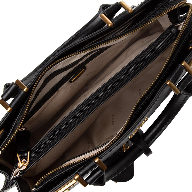 Guess Дамска чанта Guess Katey Luxury Satchel HWVB78 70260 BLA