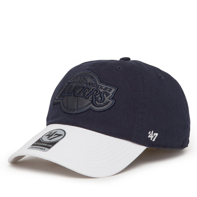 Czapka z daszkiem 47 Brand NBA Los Angeles Lakers '47 x Tommy Hilfiger Courtside '47 Clean Up - Granatowy