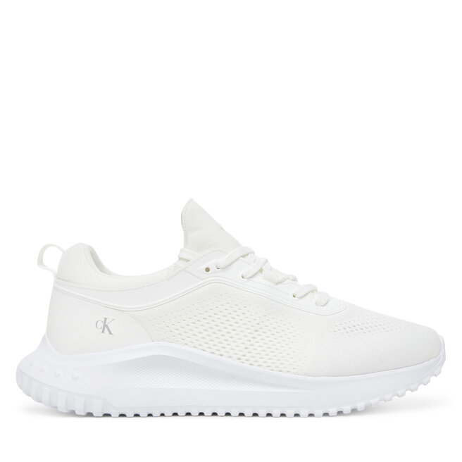 Sneakersy Calvin Klein Jeans Eva Runner Sock Mg Tech - Biały
