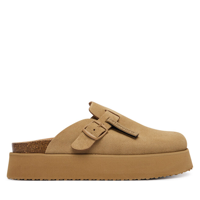 Klapki D.Franklin DFSH414005 Brązowy -