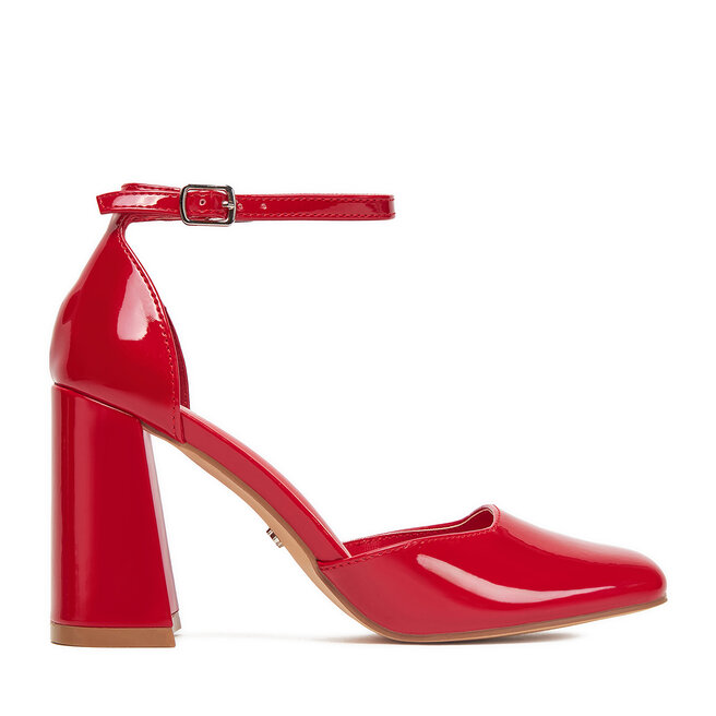 Czółenka DeeZee LWRK321-1 Czerwony - kobiece