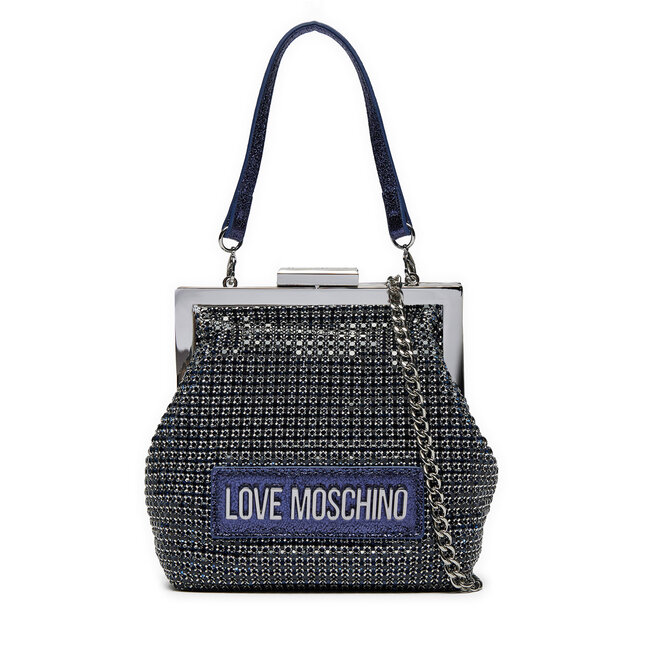 Torebka LOVE MOSCHINO - Granatowy