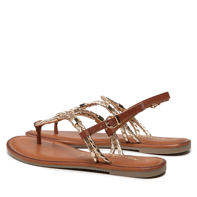 tamaris sandales dorees