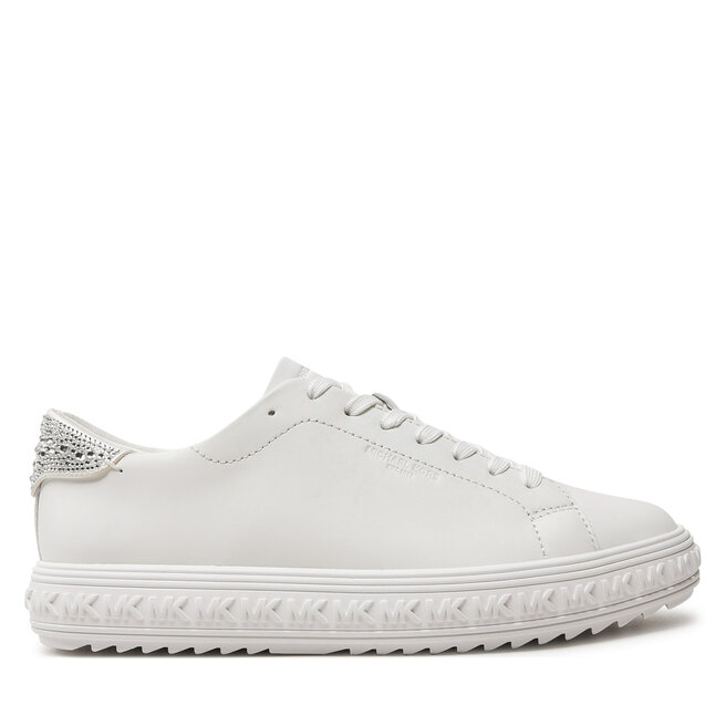 Sneakersy MICHAEL Michael Kors Grove Lace Up - Biały