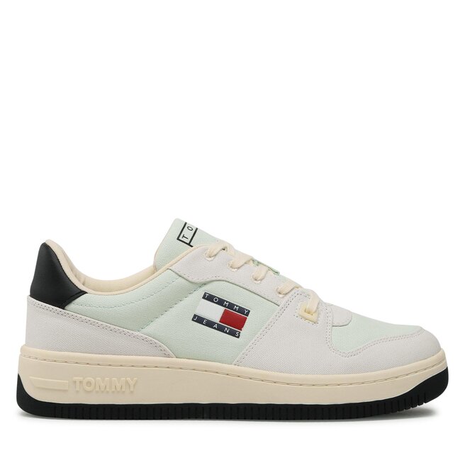 Tommy rossa Jeans Sneakers Tommy rossa Jeans Pantalons 5 poches Tommy rossa Hilfiger Ivory YBI