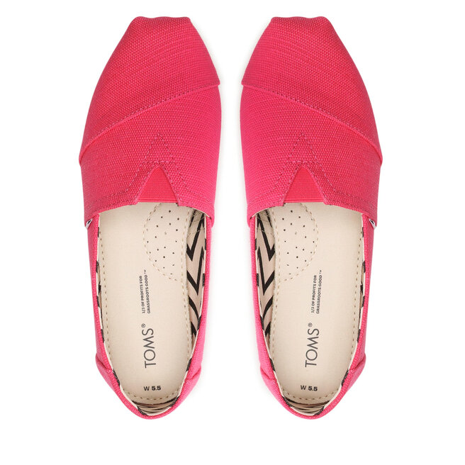 Toms Обувки Toms Alpargata 10017738 Raspberry Heritage
