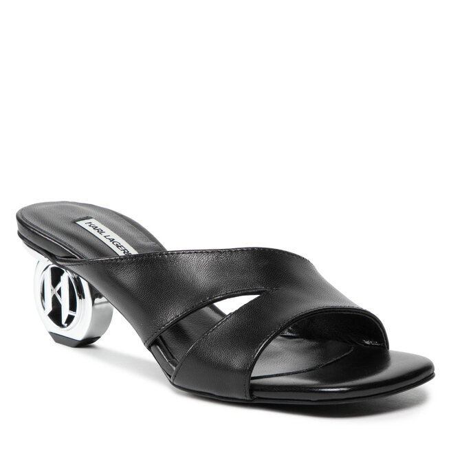 Șlapi KARL LAGERFELD KL32800 Black Black imagine noua