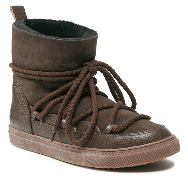 Inuikii Μπότες Χιονιού Inuikii Sneaker Classic 50202-001 Dark Brown