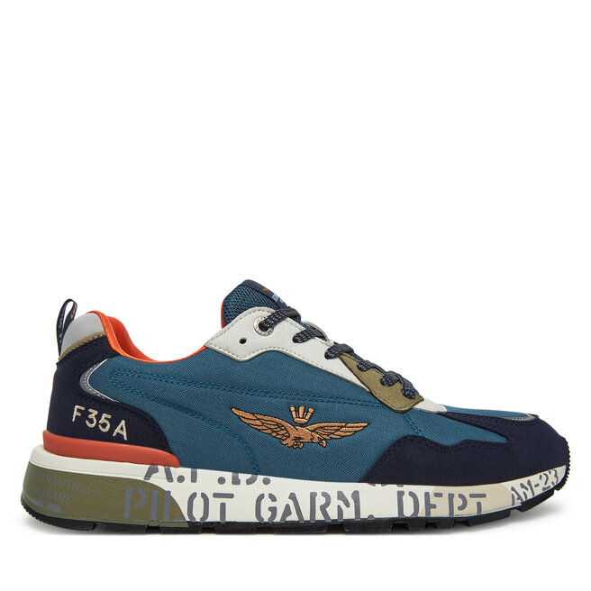 Sneakersy Aeronautica Militare - Granatowy