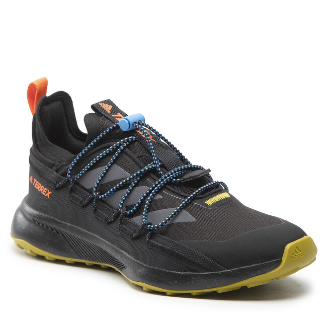 Pantofi adidas Terrex Voyager 21 Canvas GX8676 Core Black/Grey Five/Impact Orange adidas imagine noua