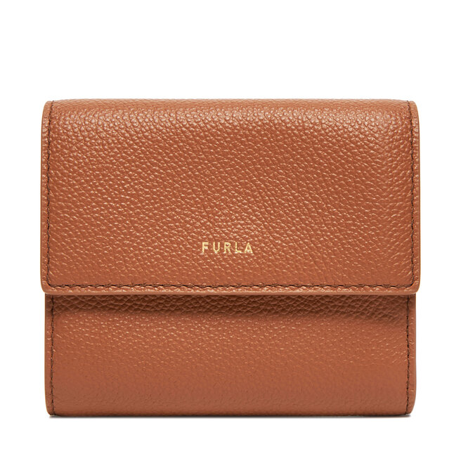 Mały Portfel Damski Furla Goccia M Compact WP00469 BX3036 KH - Brązowy