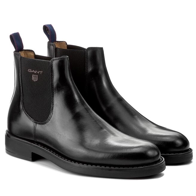 Bottines Gant Oscar 15651065 Black G00 | chaussures.fr