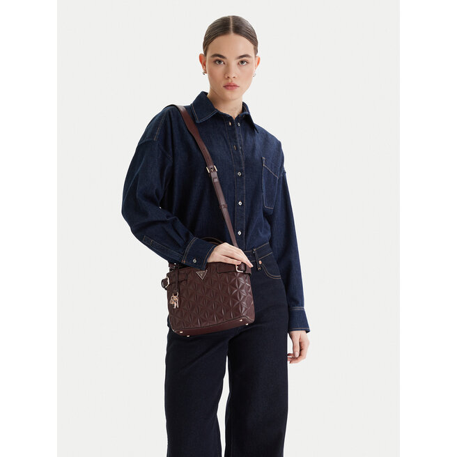 Torebka Guess Paisleigh HWQG98 83050 Brązowy -