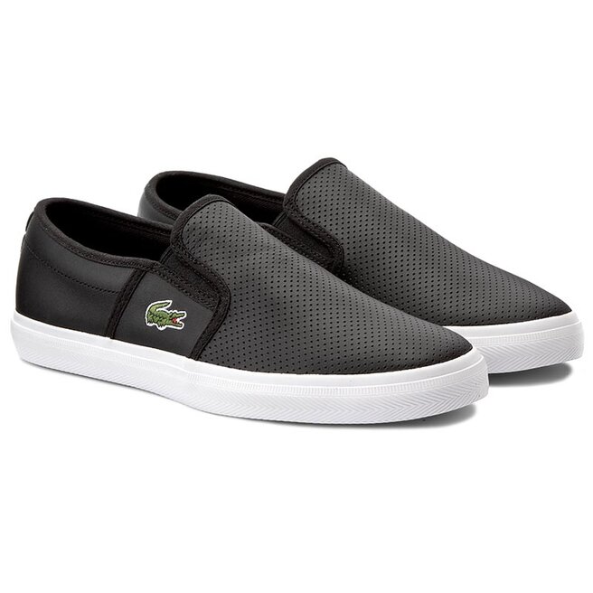 Lacoste sale gazon black