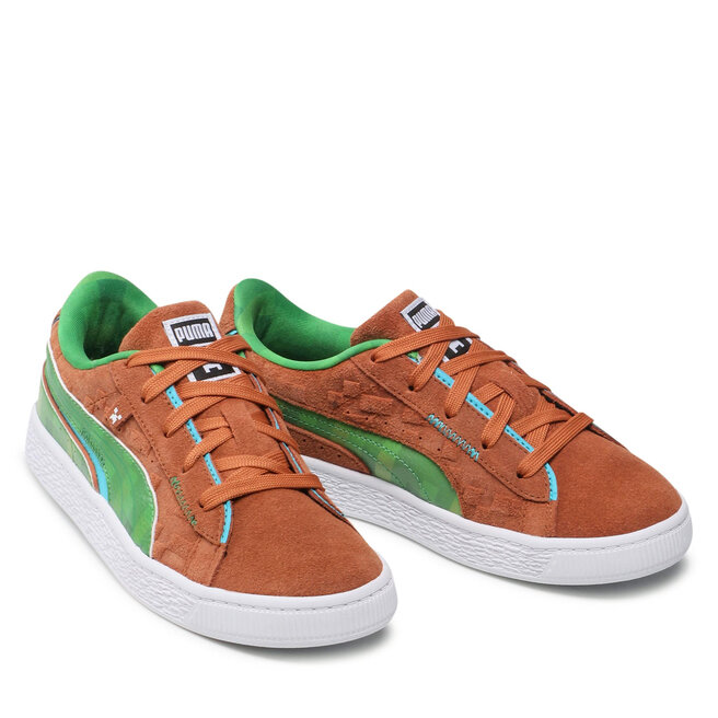 Puma Sneakers Puma Suede Minecraft Ps 384486 01 Friar Brown/Fern Green