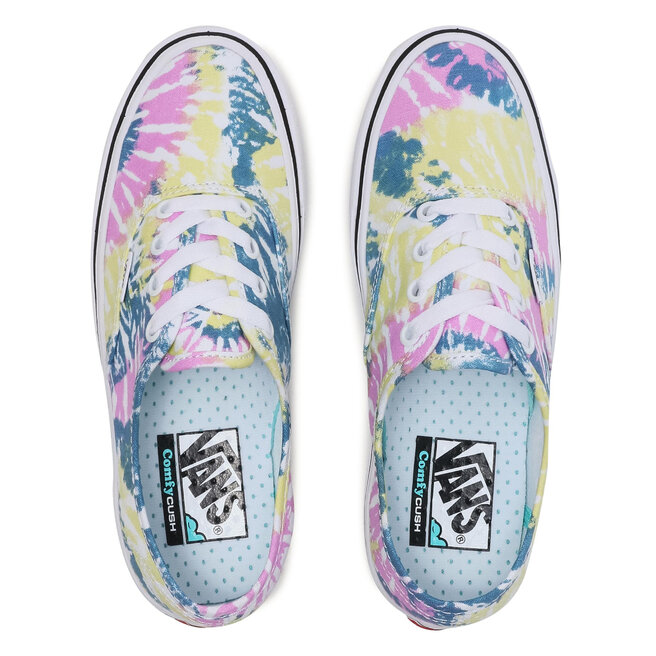 Vans Гуменки Vans Comfycuch Authent VN0A3WM749L1 (Tie-Dye) Orchid/Tr Wht