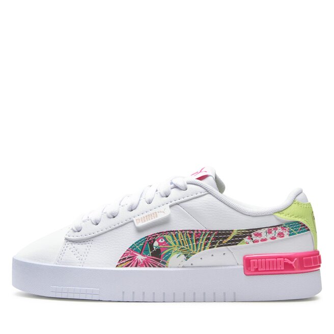 Puma Сникърси Puma Jada Vacay Queen Jr 389750 03 White/Lily/Pink/Black/Gold