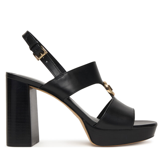 Sandały MICHAEL Michael Kors Erin Platform 40S6ERHS1L Czarny - kobiece