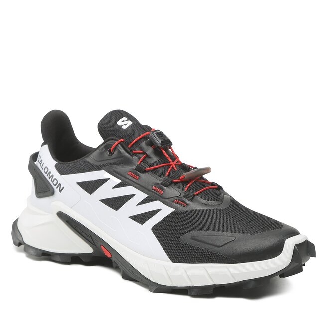 Salomon Обувки Salomon Supercross 4 417366 26 W0 Black/White/Fiery Red