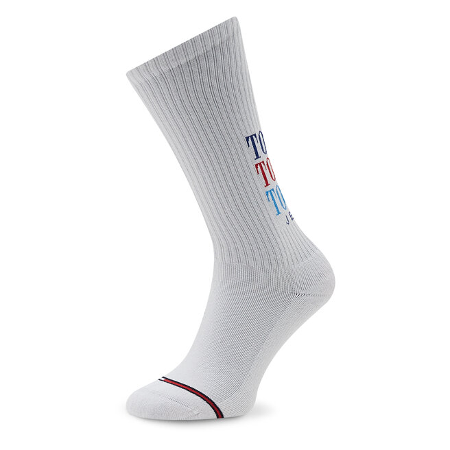 Tommy Jeans Șosete Înalte Unisex Tommy Jeans 701220282 White 001