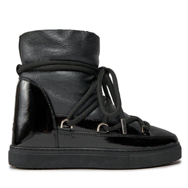 Śniegowce Inuikii Gloss Wedge - Czarny