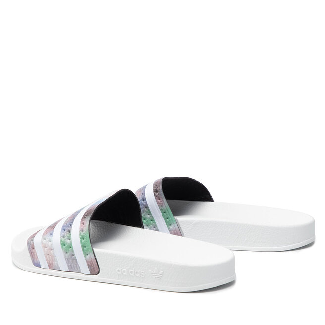 adidas Šľapky adidas adilette W H00150 Ftwwht/Ftwwht/Halmin