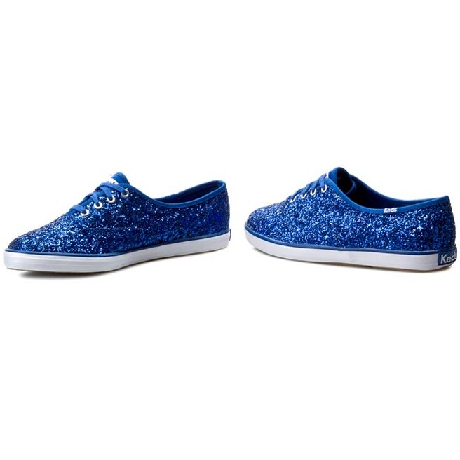 sparkly blue keds