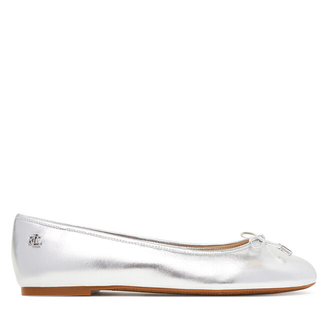 Baleriny LAUREN RALPH LAUREN Jayna - Srebrny