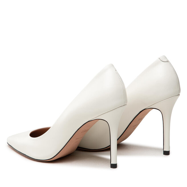 Boss Stilettos Boss Eddie Pump 90-C 50470445 10158393 01 Open White 114