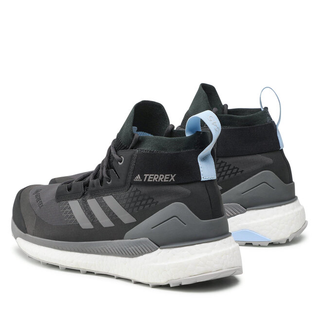 adidas Boty adidas Terrex Free Hiker Gtx W GORE-TEX G28464 Carbon/Grey Four/Glow Blue