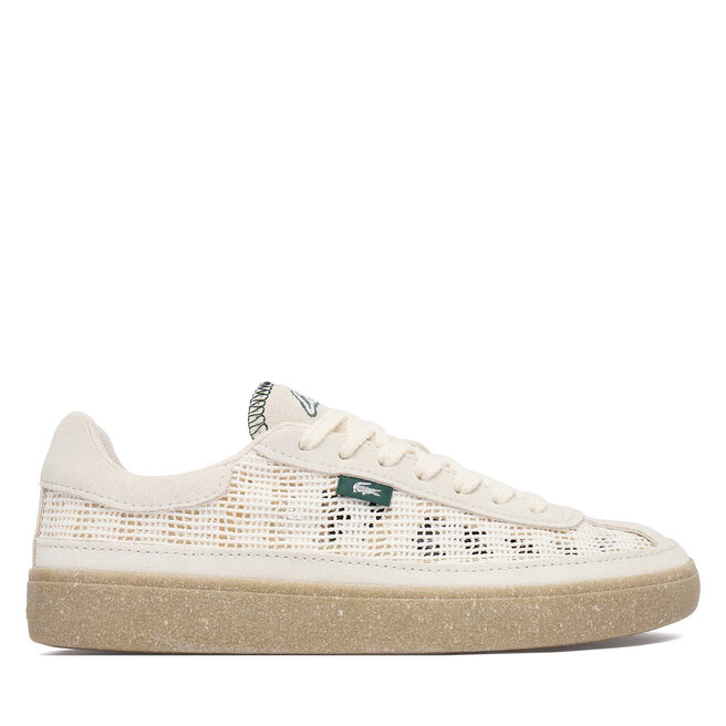 Sneakersy Lacoste Baseshot Lite 51SFA0090 Beżowy jasny - kobiece