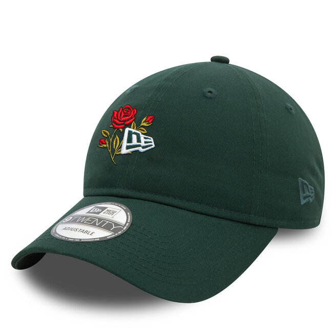 Czapka z daszkiem New Era Rose Icon 9TWENTY - Zielony