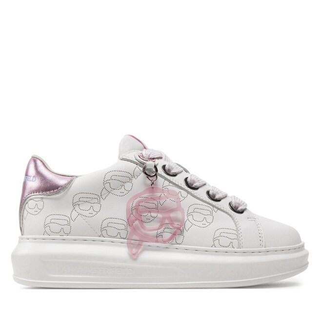 Sneakersy KARL LAGERFELD - Biały