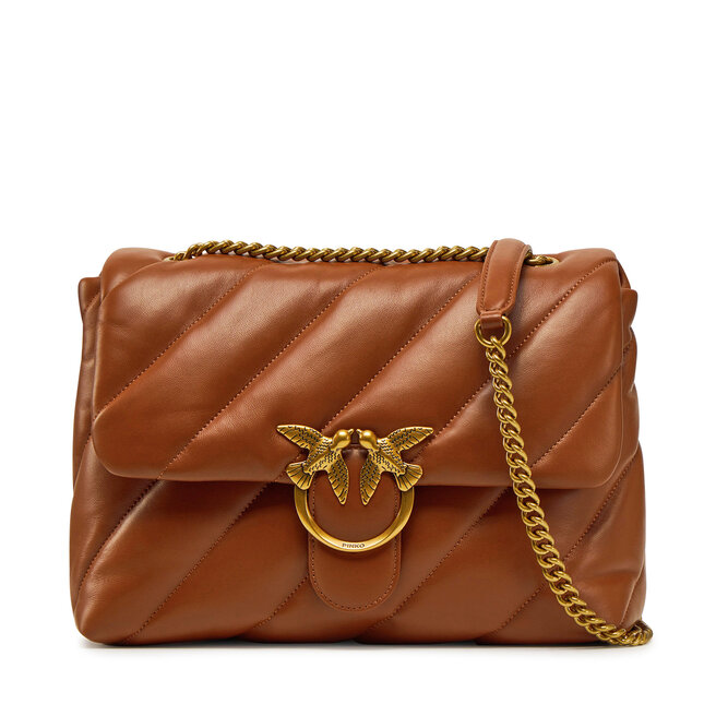 Torebka PINKO Love Puff Big Cl AI 23-24 PLTT 100037 - Brązowy